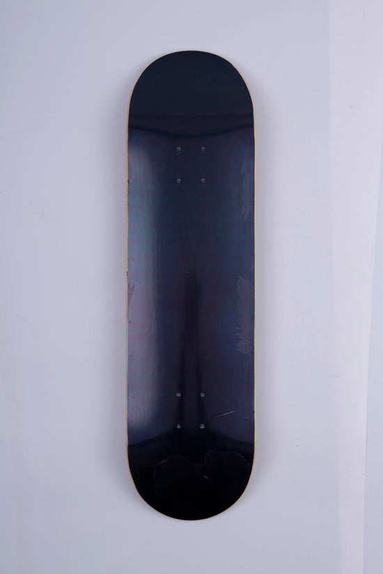 B-Stock Deck 8.75” - MC - Metallic Blue with Heat Stripes & Peeling