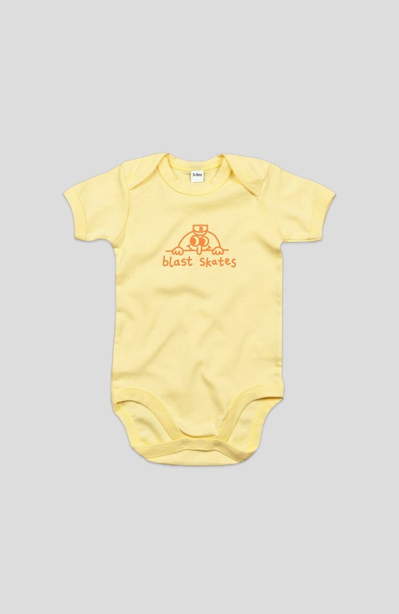 Gelber Baby Body von Blast Skates