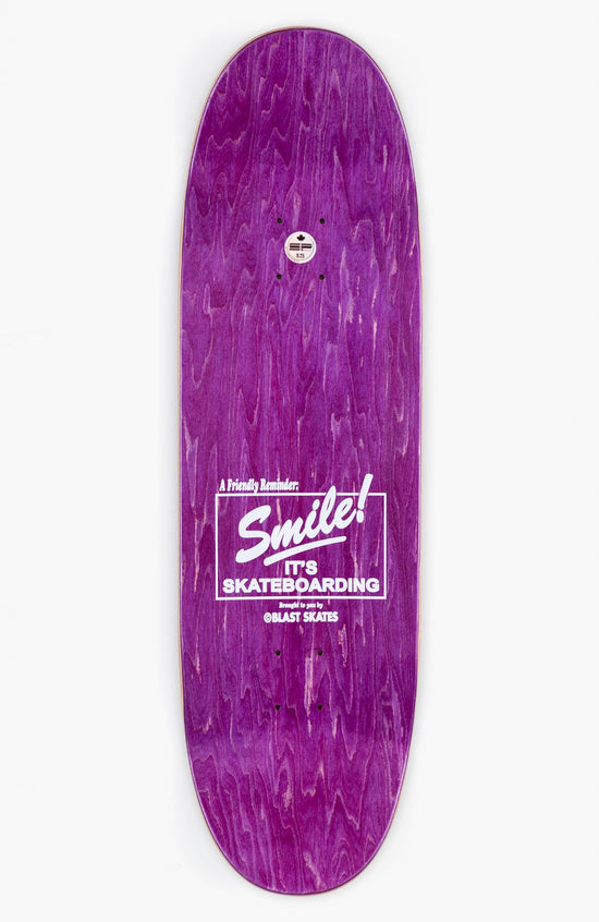 9.25" BIG SMILE DECK Football shape