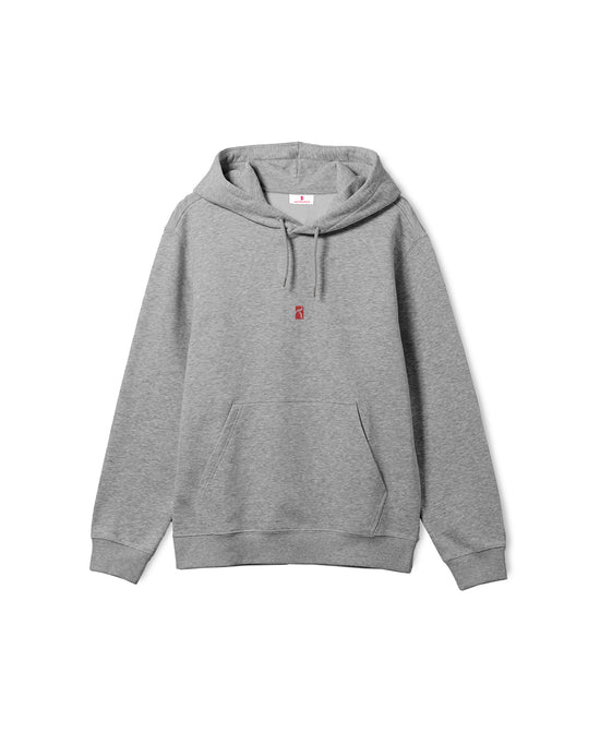 Blaze Of Noon Hoodie- Heather Grey