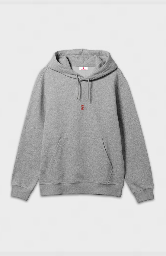 Blaze Of Noon Hoodie- Heather Grey