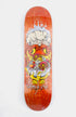 Orange Grimple  Stix Skateboard with cooking Gerwer graphic