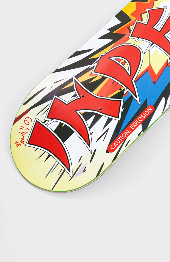 CAUTION: Explosion, twin tail