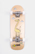 Skateboard für Kinder mit Kork der Marke Loomi. Giraffen Skateboard Grafik.