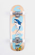 Kinder Skateboard der Marke loomi. Unterwasser Grafik mit Hai