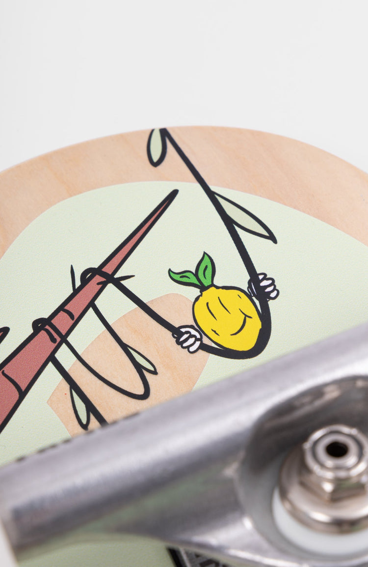 Kinder Skateboard der Marke loomi. Dinosaurier Skateboard Grafik
