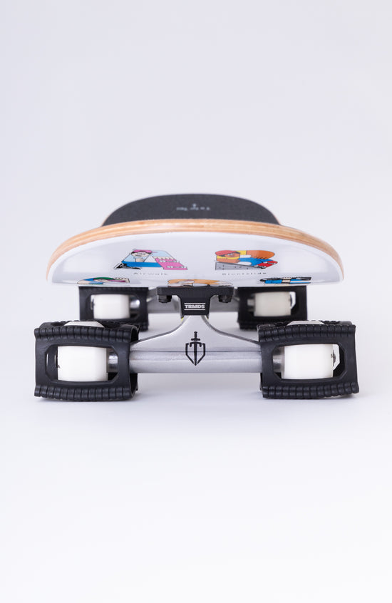 Skateboard kann durch skate trainer nicht wegrollen, beim üben für Anfänger