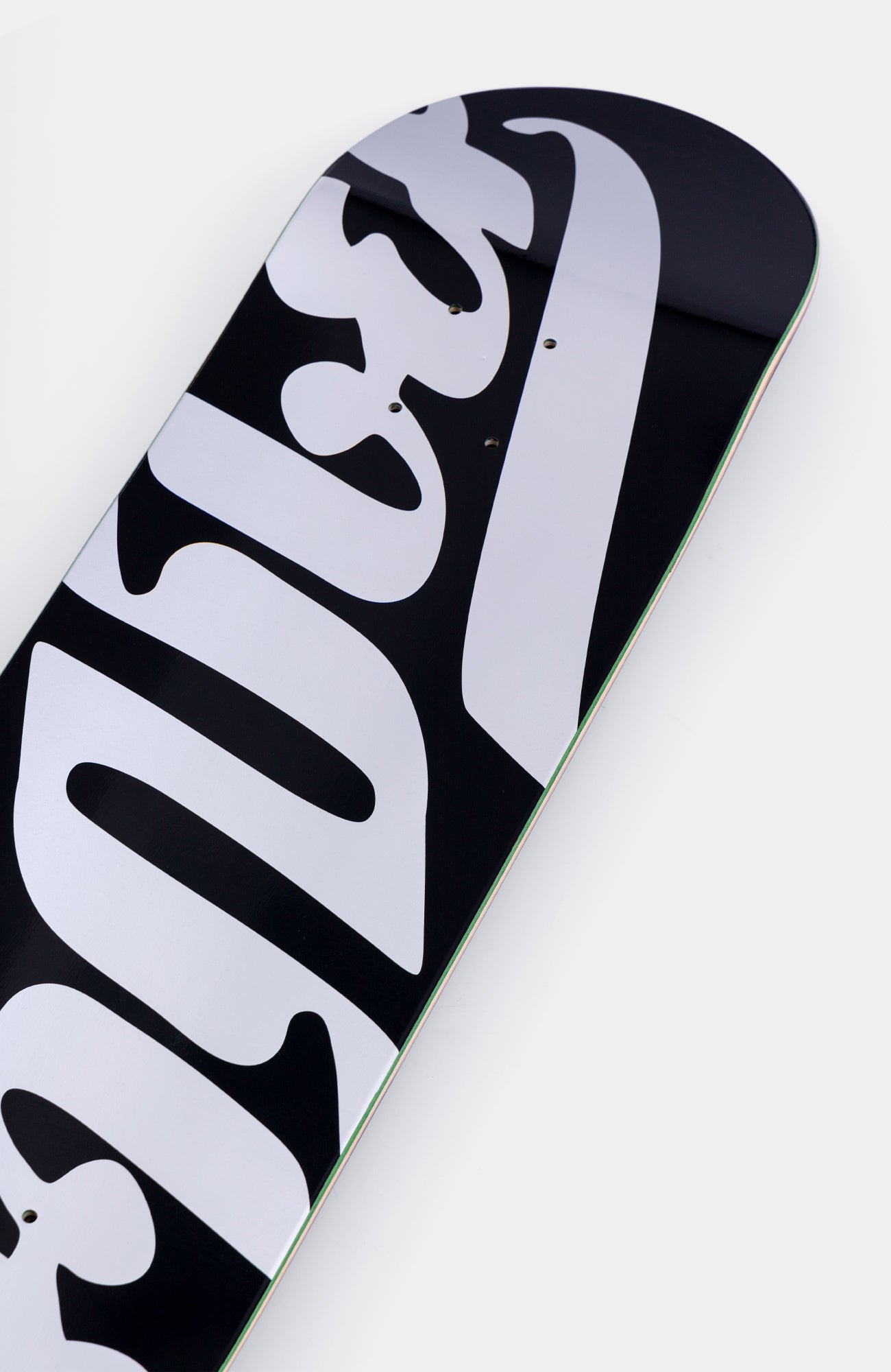 double Tail Skateboard Deck, nahaufnahme, größe 8,25