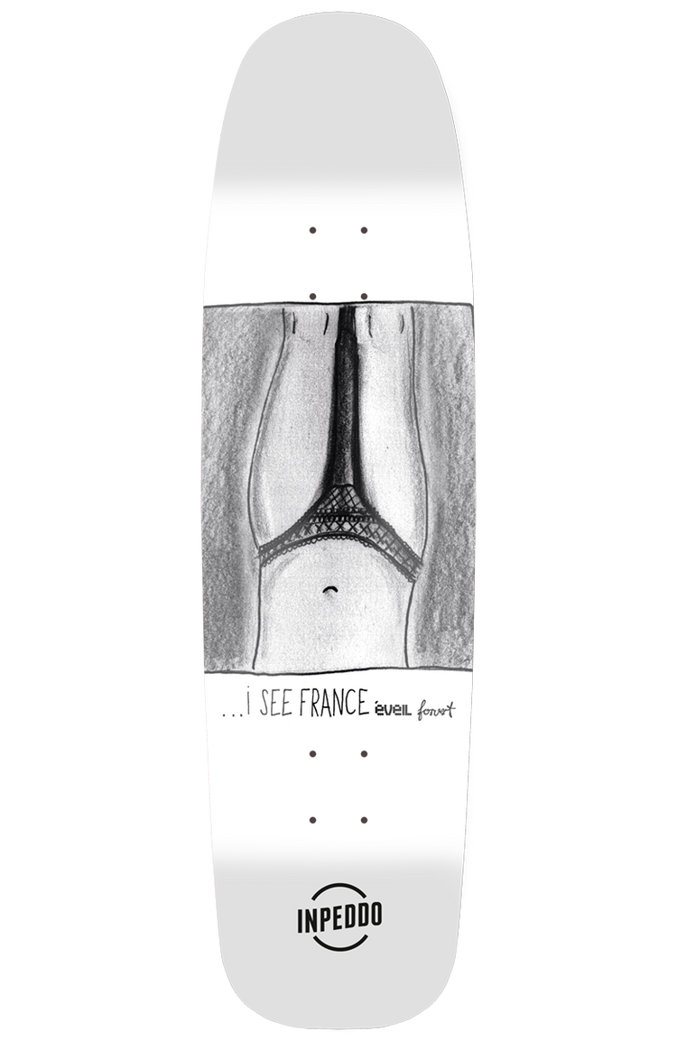 INPEDDO I see France - Special Shape Deck