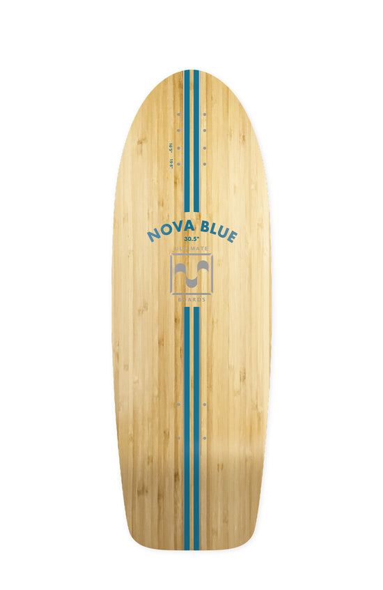 Nova Blue - Surfskate Deck 30,5"