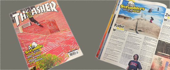 Thrasher Magazine Interview mit Kader Sylla