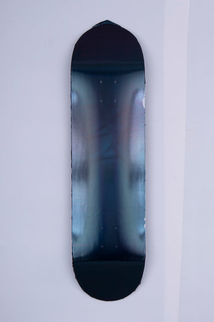 B-Stock Deck 8.5” - DC - Metallic Blue Test Print - Unscratched Edges