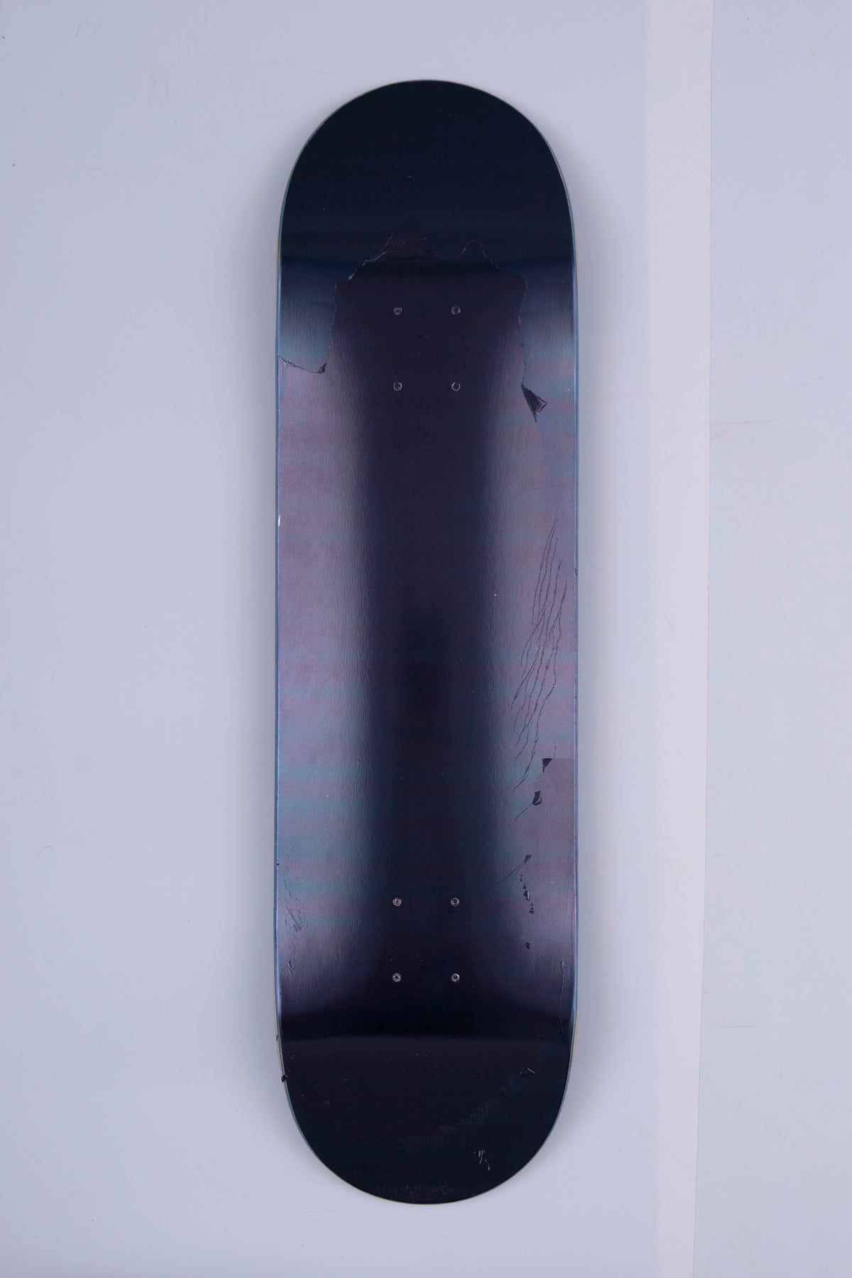 B-Stock Deck 8.5” - DC - Metallic Blue Misprint with Peeling Foil