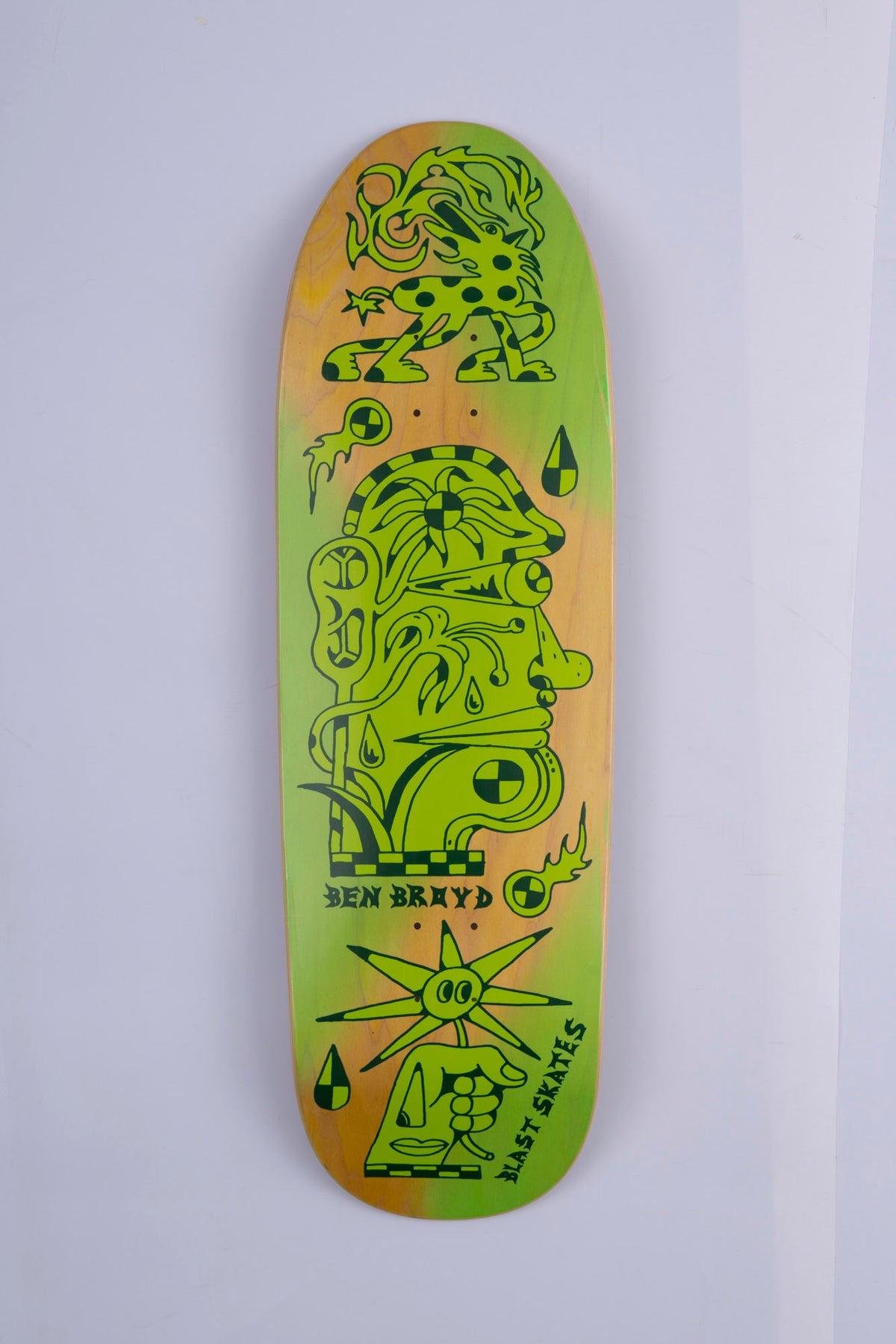 B-Stock Deck Special Shape - 9.75″ Ben Broyd Signature Shape - Scratches