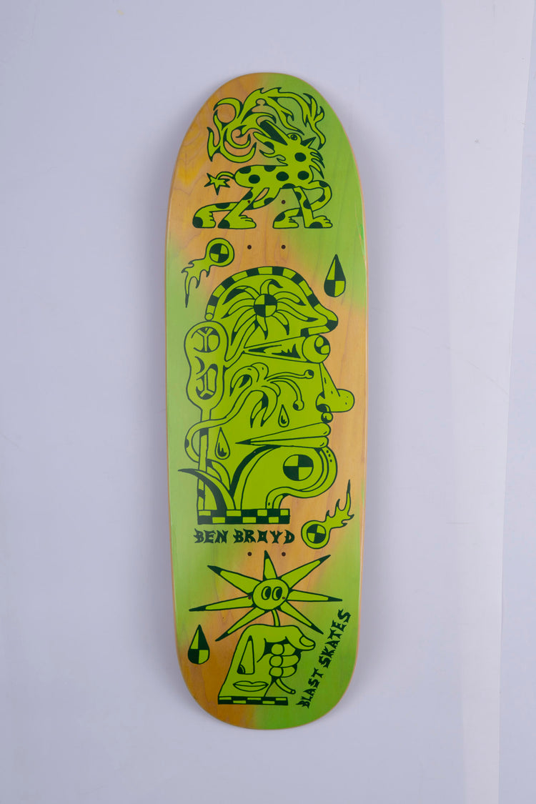 B-Stock Deck Special Shape - 9.75″ Ben Broyd Signature Shape - Scratches