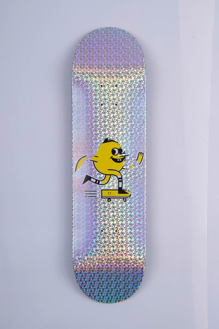 B-Stock Deck 8.5” - MC - Blast Mascot Sparkle with Peeling Graphic