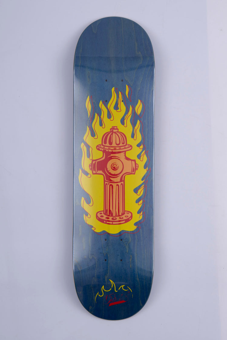 B-Stock Deck 8.5” - MC - Über Hydrant with Scratched-Off Logo