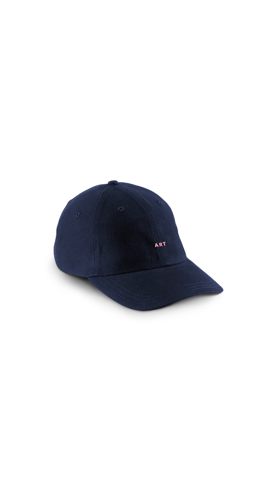 Art cap - Navy / Rose