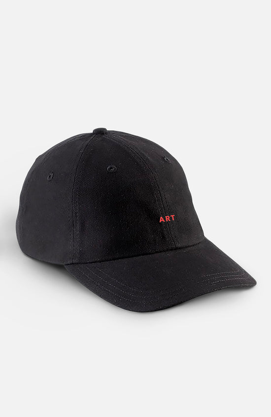 Casquette ART - Noir et Rouge