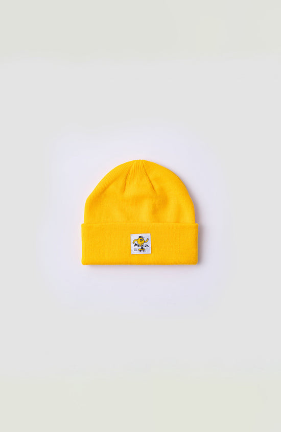 KIDS YELLOW MASCOT LOGO BEANIE