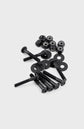 1 1/4" mounting set - cross, all black