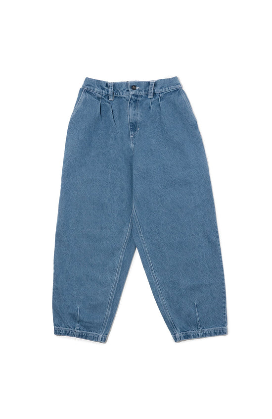 Ballon Pants - Light Denim Wash