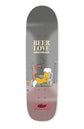 Breites Skateboard Deck mit lustigem Bier Design 