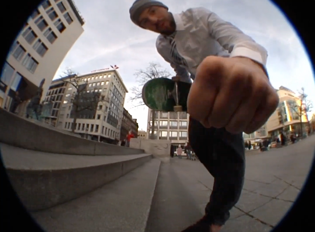 Laden Sie das Video: Mateallic Orange Big Logo Skateboard Deck - Promo Clip