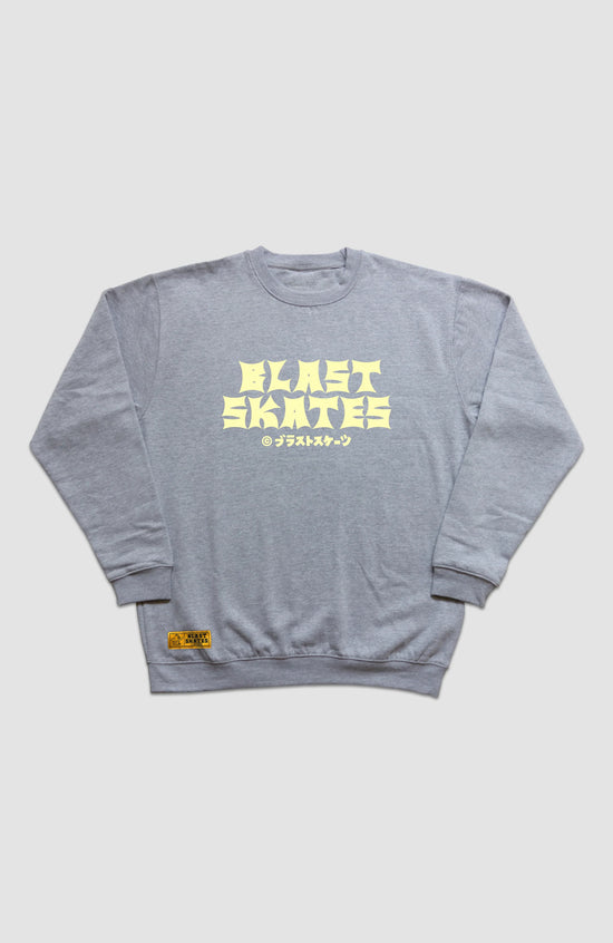 GOLDEN LABEL COLLECTION, ASH GREY, crew neck
