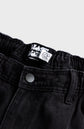 YIN YANG PANTS - Black washed Denim