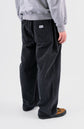 YIN YANG PANTS - Black washed Denim