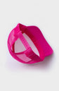 KID SIZED MESH HAT - Pink