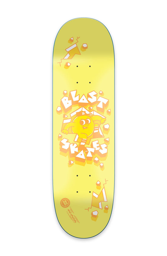 Mini Smasher - yellow, short Popsicle Deck