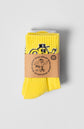KIDS SOCKS PACK 2 pairs of LOGO sock - WHITE, YELLOW