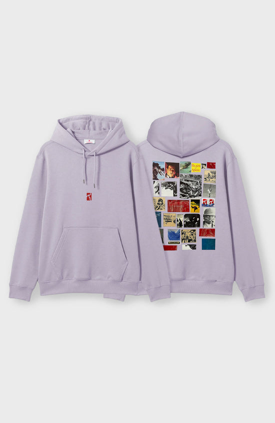 Blaze Of Noon Hoodie - Purple
