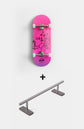 Fingerboard, BOOZE CAT - 34mm + Round rail