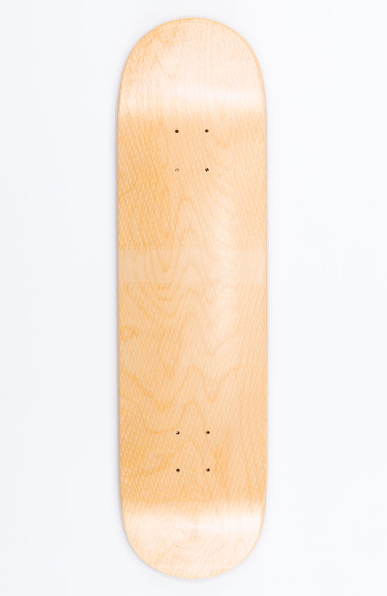 Skateboard Deck in 8.25 inch, defekt für die ZUPPLY Board Bank