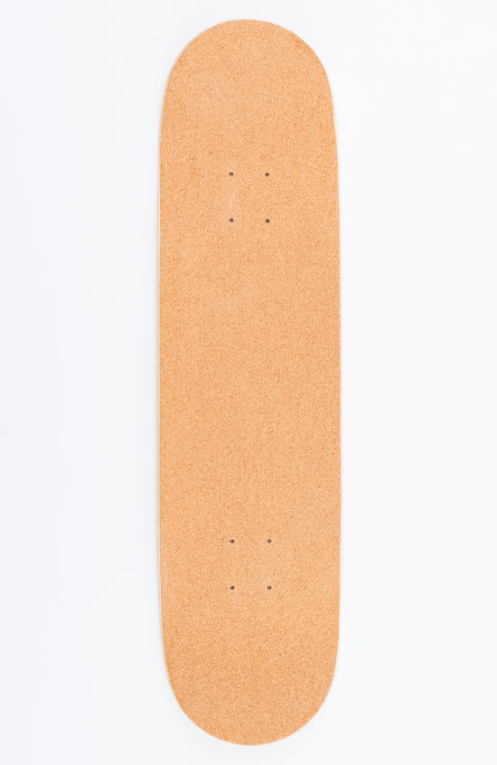 Skateboard mit Korkbelag