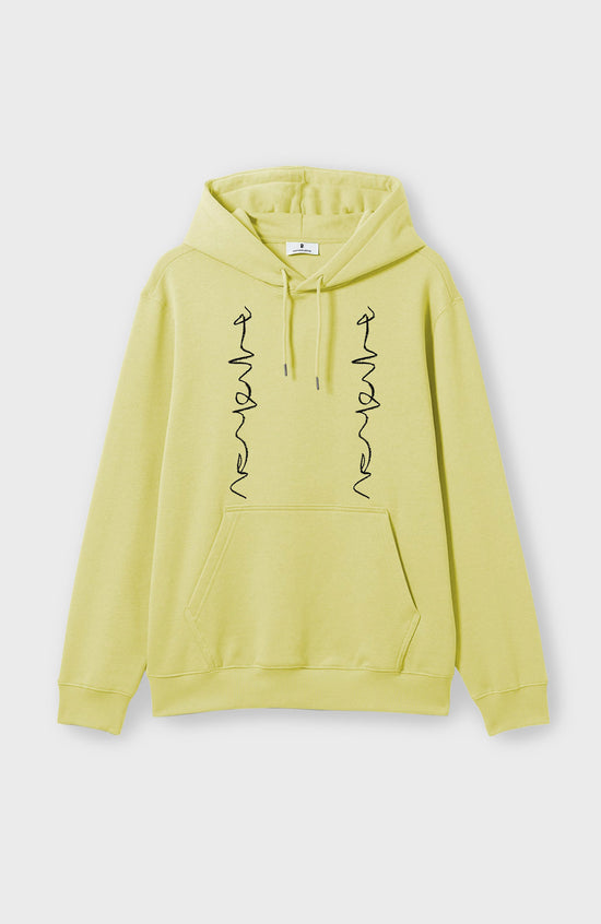 Crayon Chain Hoodie - Yellow