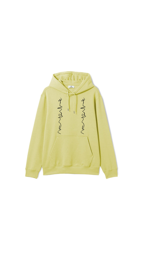 Crayon Chain Hoodie - Yellow