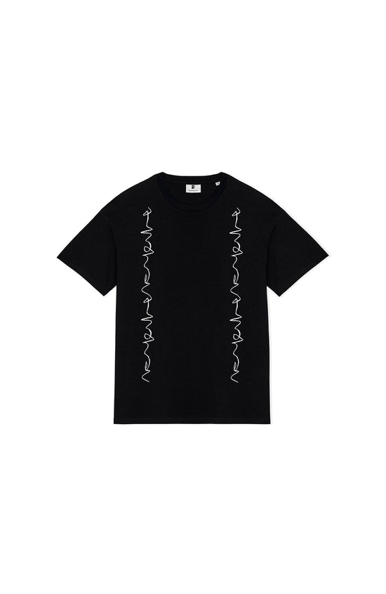 Crayon Chain T-Shirt - Black