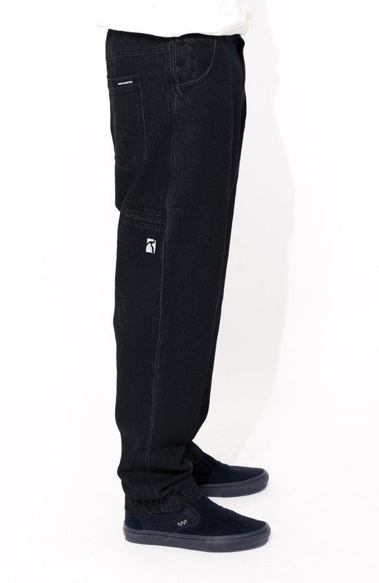 Tapered Pant - Black denim