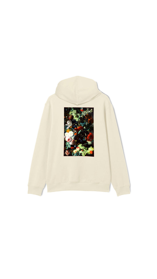 Flower Hoodie - Ivory