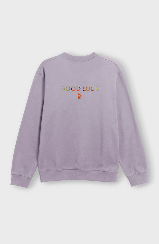 Good Luck Crewneck - Purple