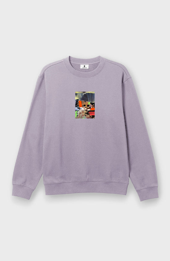 Good Luck Crewneck - Purple