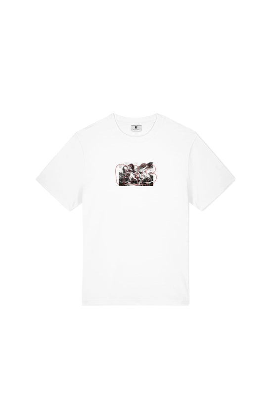 Horses T-Shirt - White