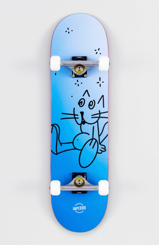 BOOZE CAT Blue - Mid-sizes complete