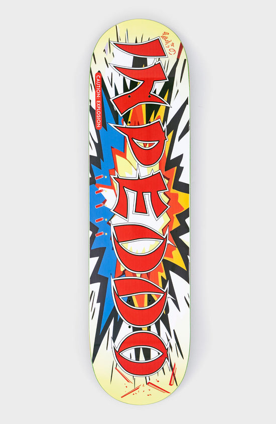 CAUTION: Explosion, twin tail