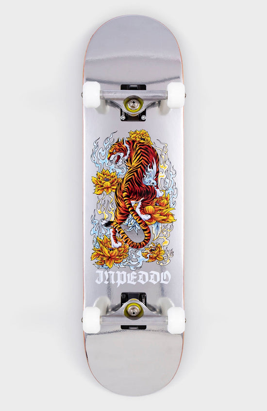TIGER SILVER - Skateboard Prem Complete