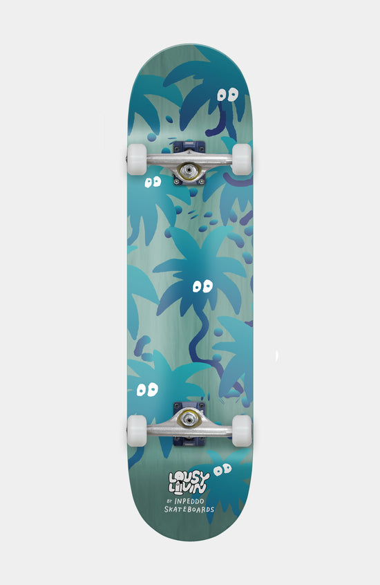Inpeddo X Lousy Livin - Palm Eyes - Skateboard complet